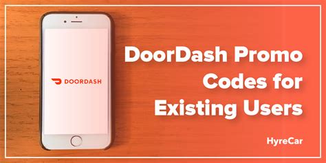 existing doordash promo code